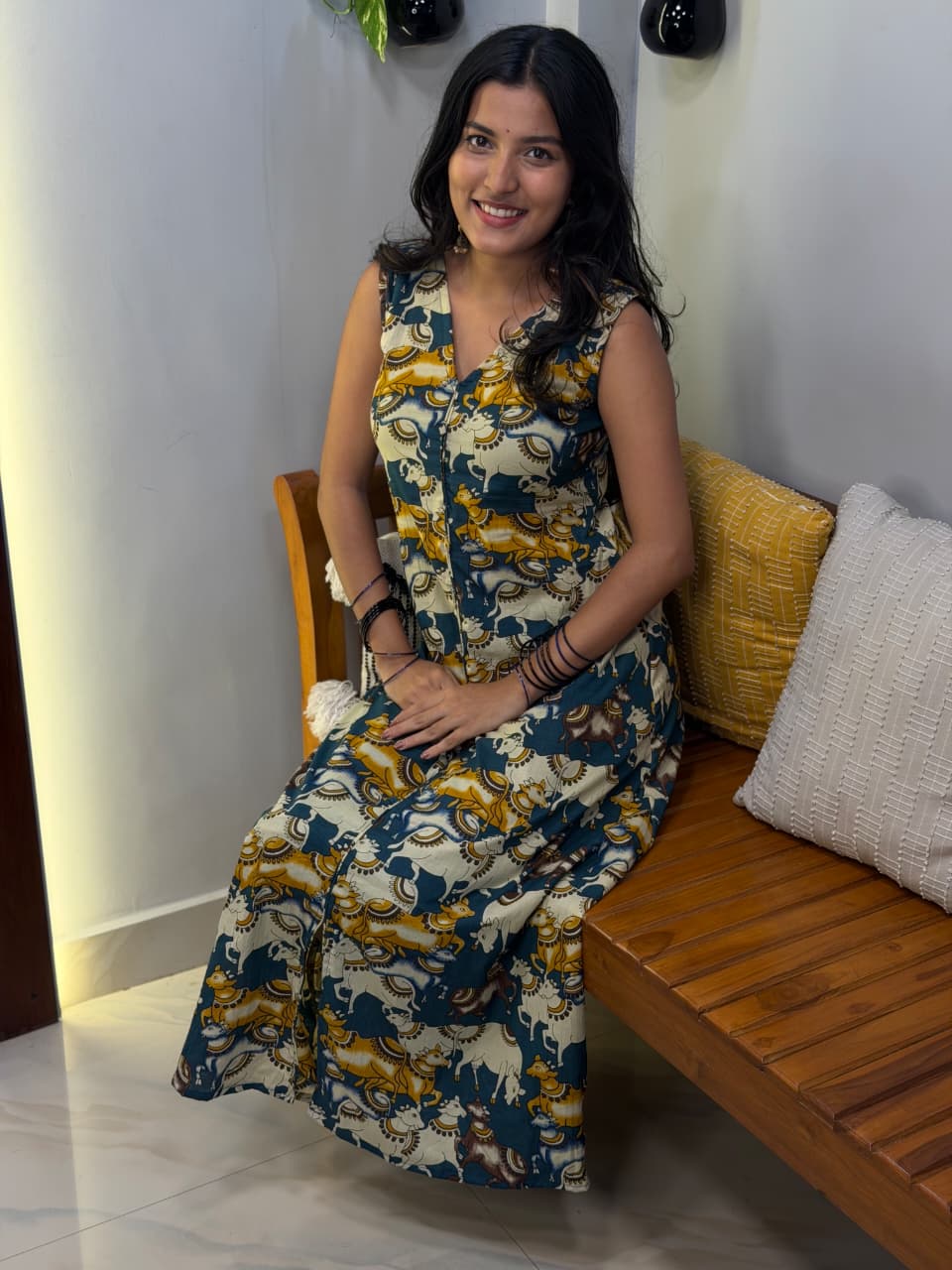 [PBC1008] – Nandi Pichwai Jaipur Soft Cotton | Made-to-Order