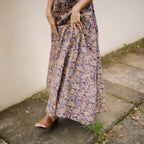 [PBC1023] – Heritage Indigo Kalamkari Jaipur Soft Cotton | Made-to-Order